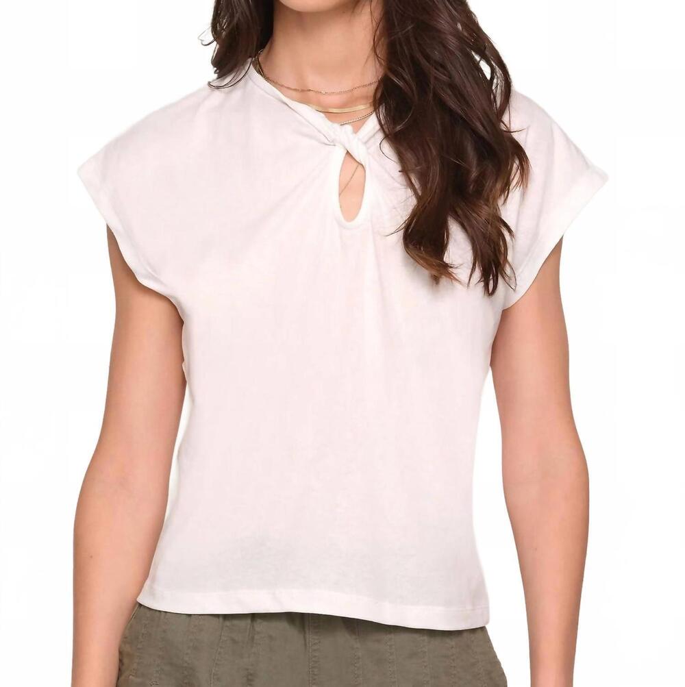 NEW HEARTLOOM gazania top in eggshell